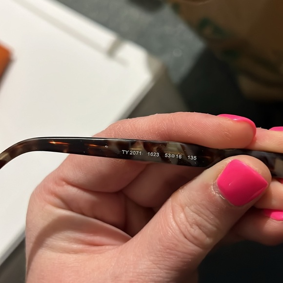 Tory Burch Tortoise Shell Optical Frames - Picture 5 of 5